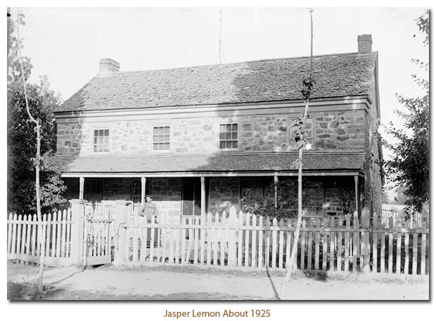 Jasper Lemon Home About 1925