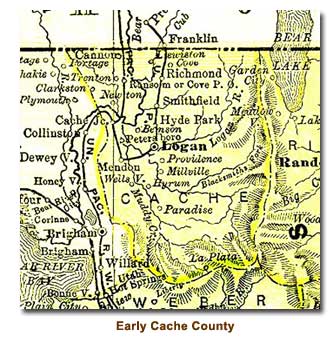 Cache County Map