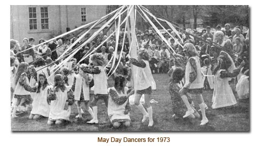 1973 Mendon May Day Dancers.