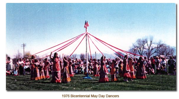 Bicentennial May Day Dancers.