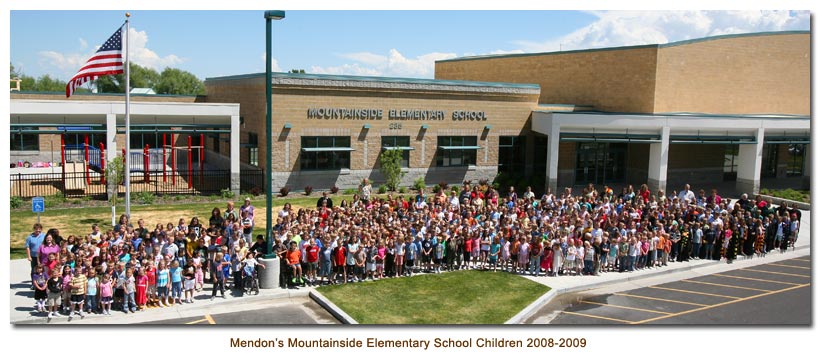 Mendon's Mountainside Elementary School Children of 2008-2009